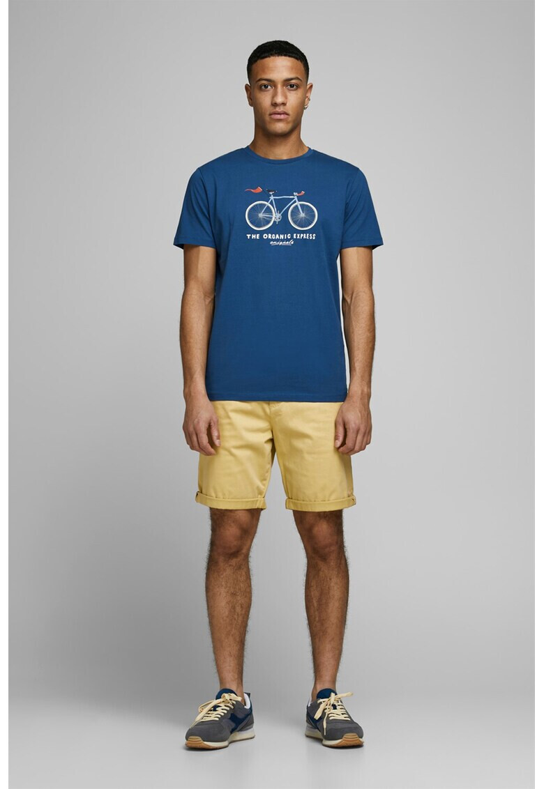 Jack&Jones Бермуди чино Bowie по тялото - Pepit.bg