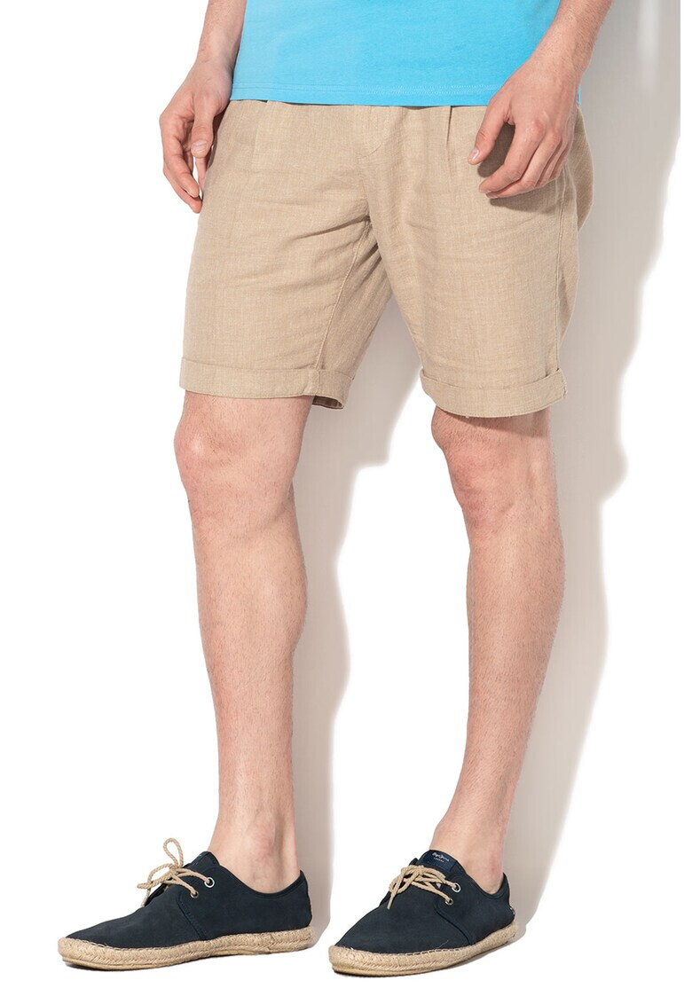 Jack&Jones Бермуди Milton с лен - Pepit.bg