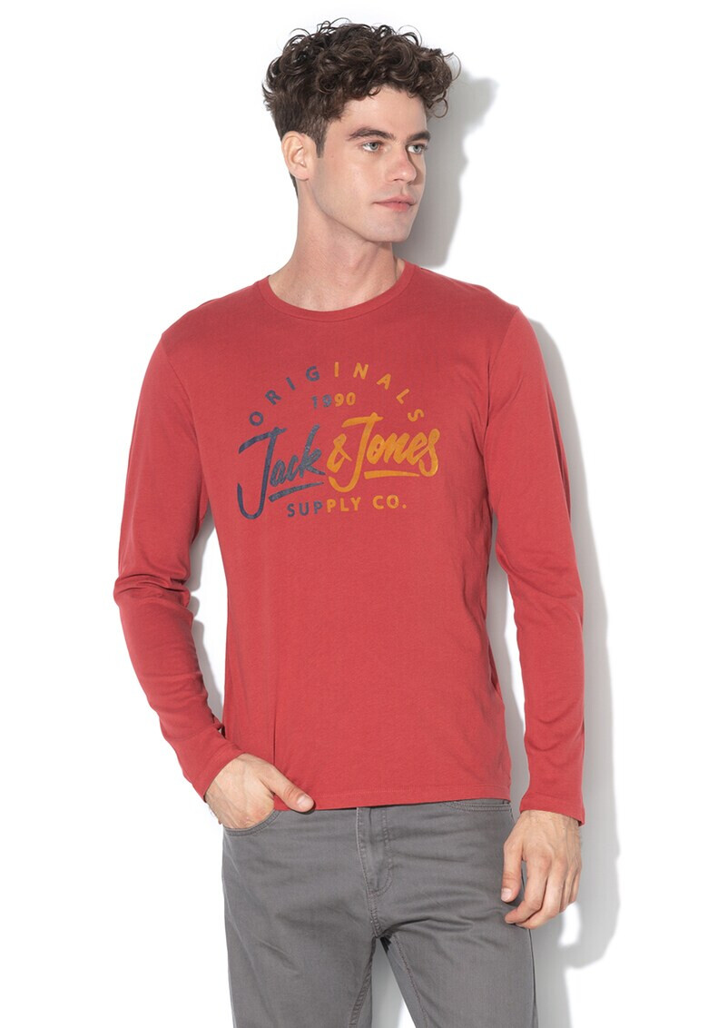 Jack&Jones Блуза Mirror с лого - Pepit.bg