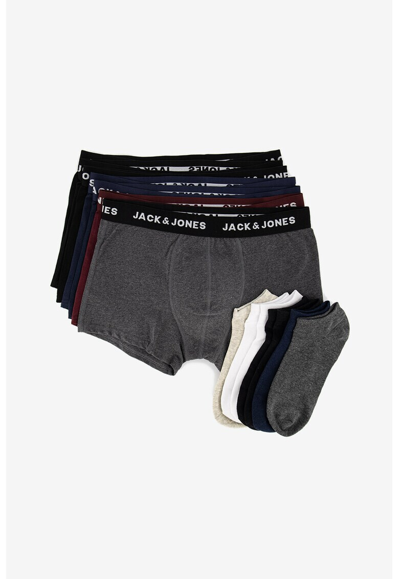 Jack & Jones Боксерки 7 чифта и чорапи 7 чифта - Pepit.bg