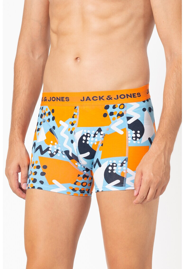 Jack&Jones Боксерки Geo с лого 3 чифта - Pepit.bg