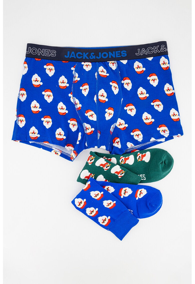 Jack & Jones Боксерки и 2 чифта дълги чорапи - Pepit.bg
