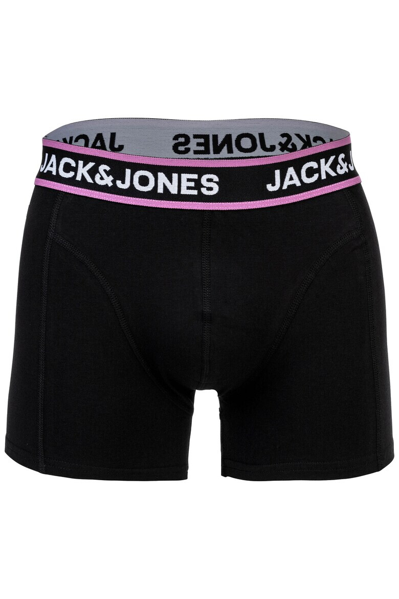 Jack  Jones Боксерки Jaclimes с лого - 10 чифта - Черен - Pepit.bg