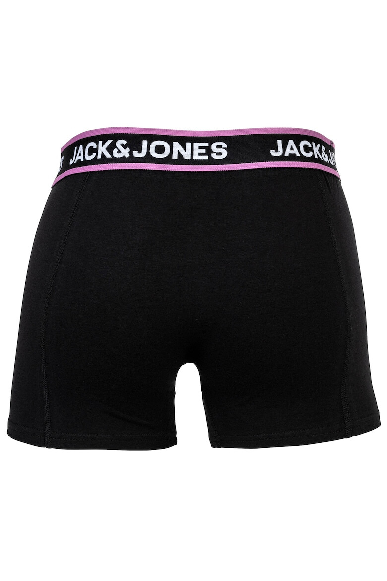 Jack  Jones Боксерки Jaclimes с лого - 10 чифта - Черен - Pepit.bg