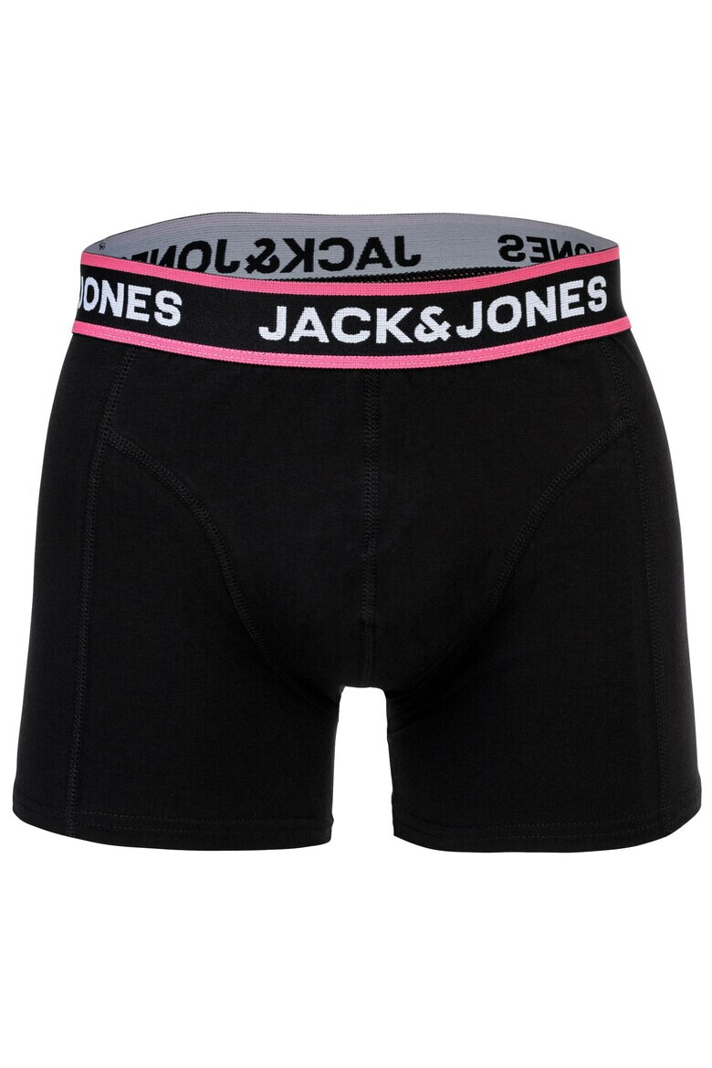 Jack  Jones Боксерки Jaclimes с лого - 10 чифта - Черен - Pepit.bg