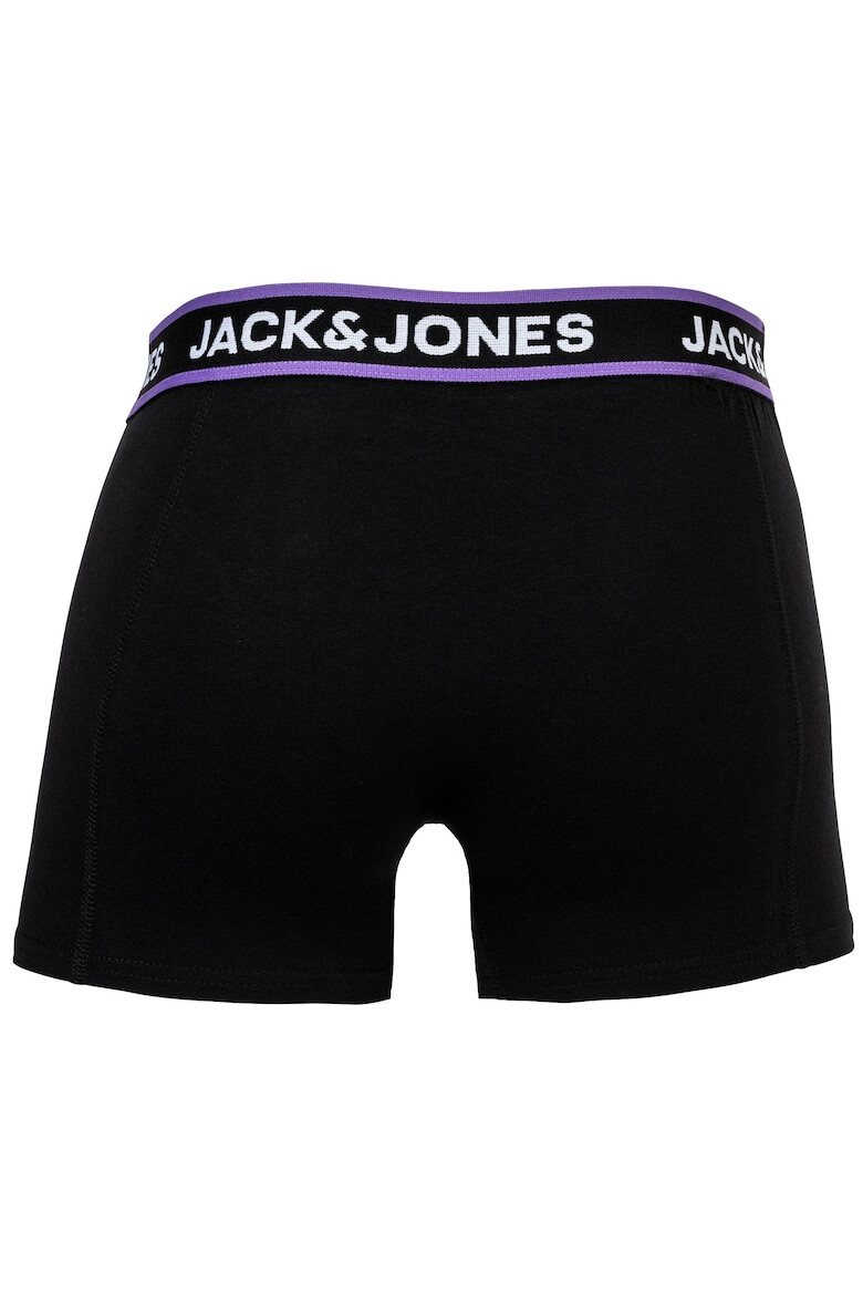 Jack  Jones Боксерки Jaclimes с лого - 10 чифта - Черен - Pepit.bg