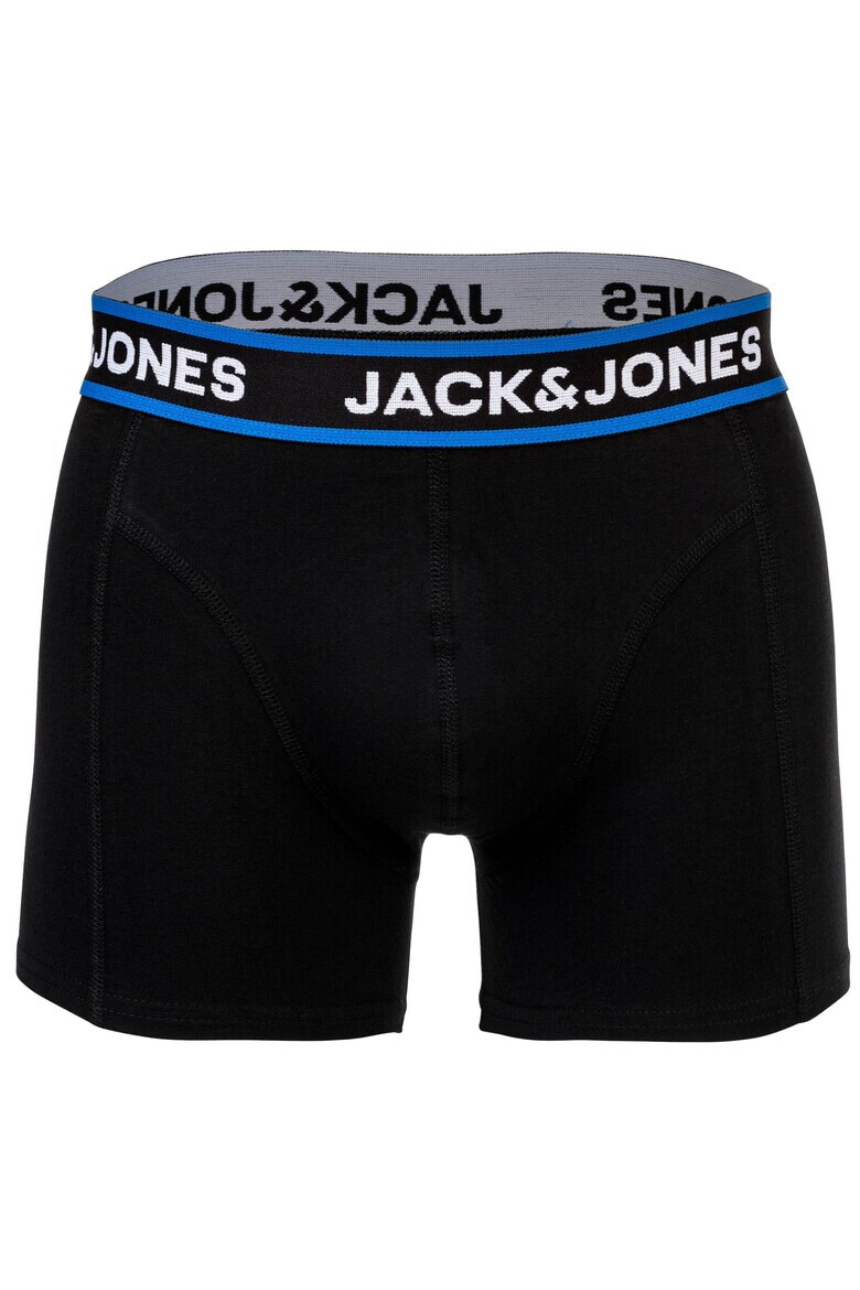 Jack  Jones Боксерки Jaclimes с лого - 10 чифта - Черен - Pepit.bg