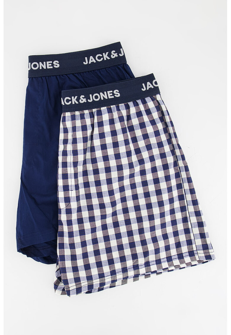 Jack&Jones Боксерки James с лого на талията - 2 чифта - Pepit.bg