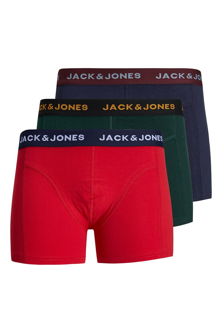 Jack & Jones Боксерки с еластична талия - 3 чифта - Pepit.bg