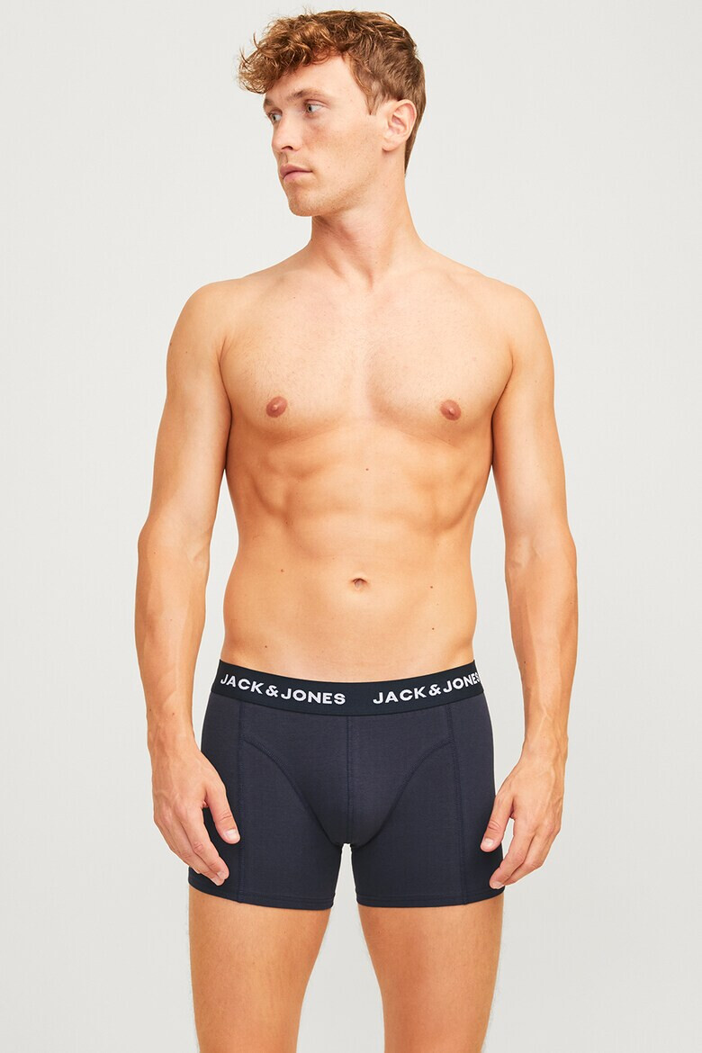 Jack & Jones Боксерки с еластична талия 3 чифта - Pepit.bg