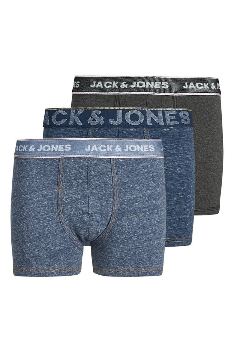Jack & Jones Боксерки с еластична талия - 3 чифта - Pepit.bg