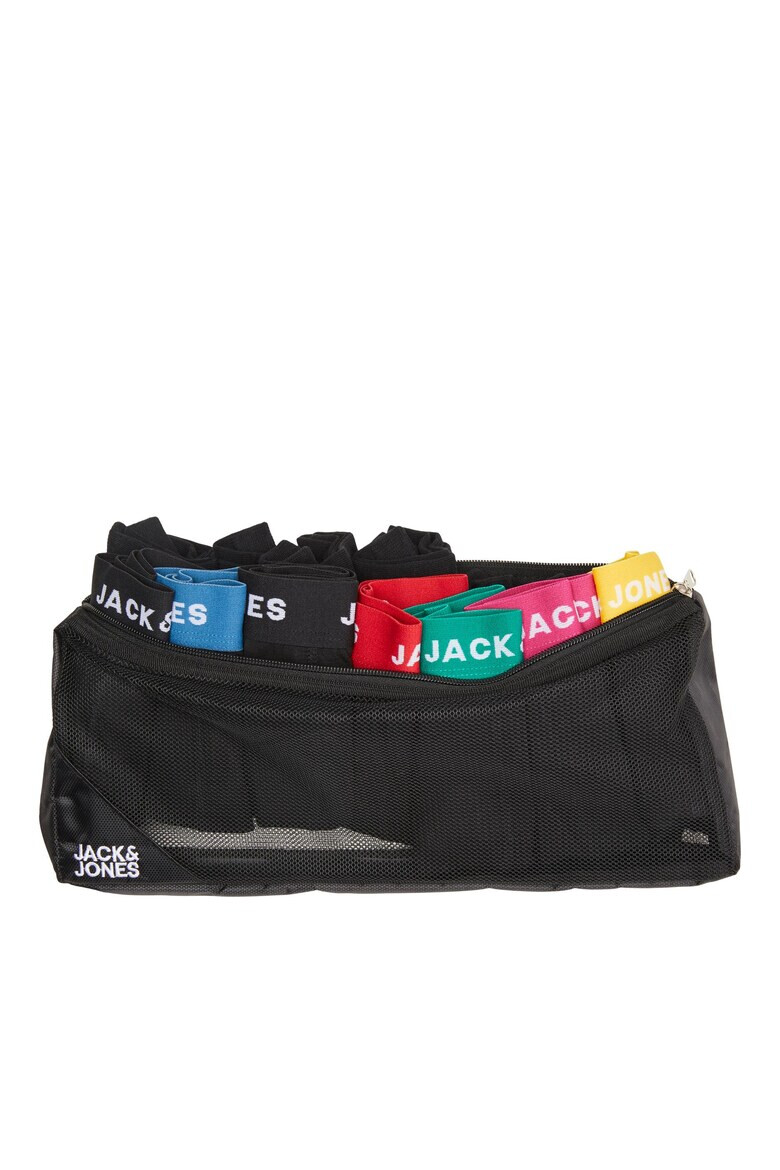Jack & Jones Боксерки с контрасти - 7 чифта - Pepit.bg