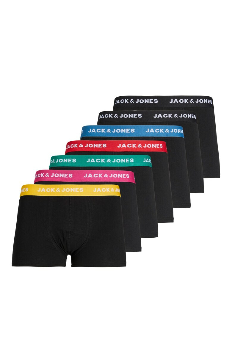 Jack & Jones Боксерки с контрасти - 7 чифта - Pepit.bg