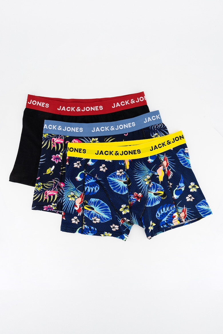 Jack  Jones Боксерки с лого - 3 чифта - Pepit.bg