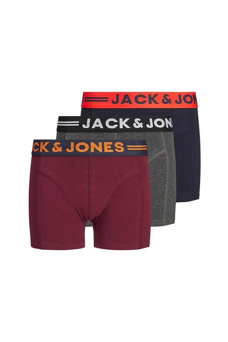 Jack & Jones Боксерки с лого 3 чифта - Pepit.bg