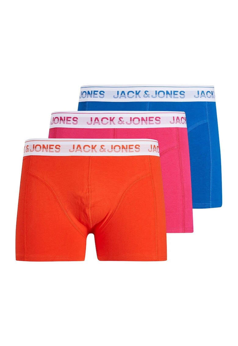 Jack & Jones Боксерки с лого - 3 чифта - Pepit.bg