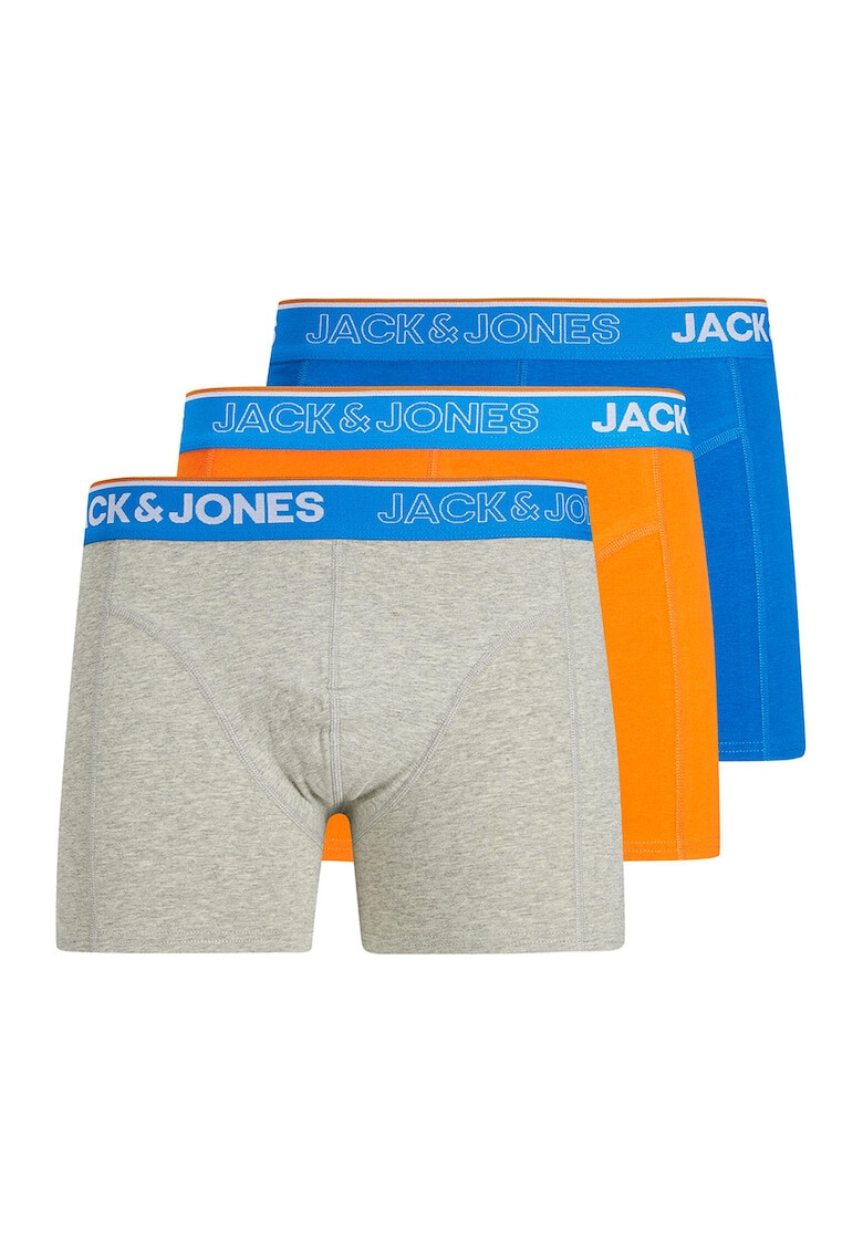 Jack & Jones Боксерки с лого - 3 чифта - Pepit.bg