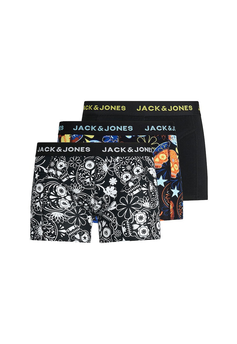 Jack  Jones Боксерки с лого - 3 чифта - Pepit.bg