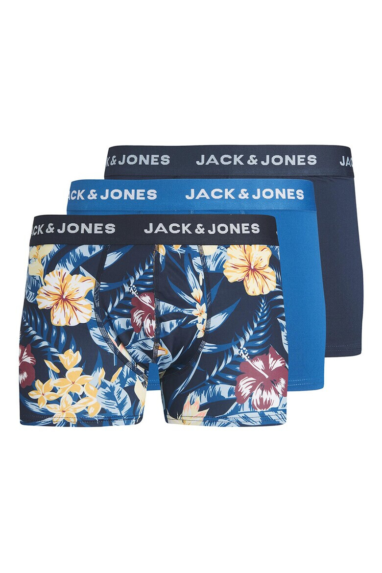 Jack & Jones Боксерки с лого - 3 чифта - Pepit.bg