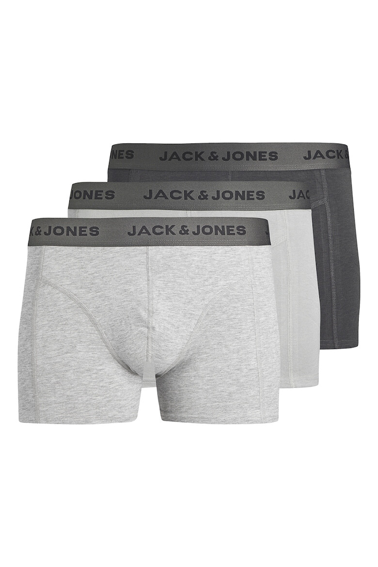 Jack  Jones Боксерки с лого - 3 чифта - Pepit.bg