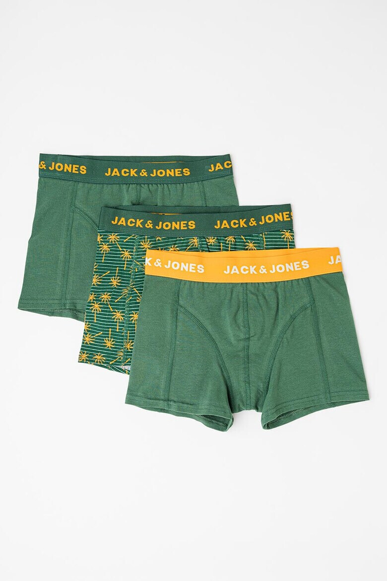 Jack & Jones Боксерки с лого - 3 чифта - Pepit.bg