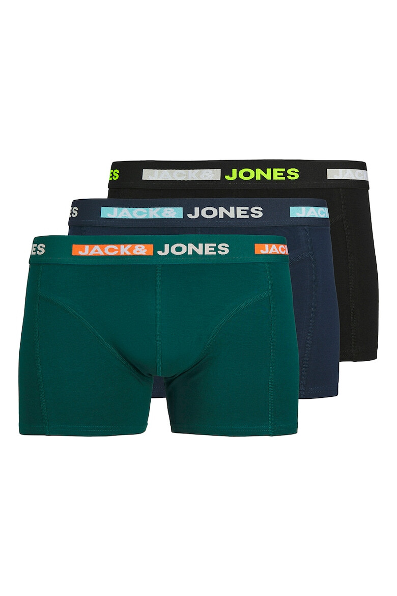 Jack & Jones Боксерки с лого - 3 чифта - Pepit.bg