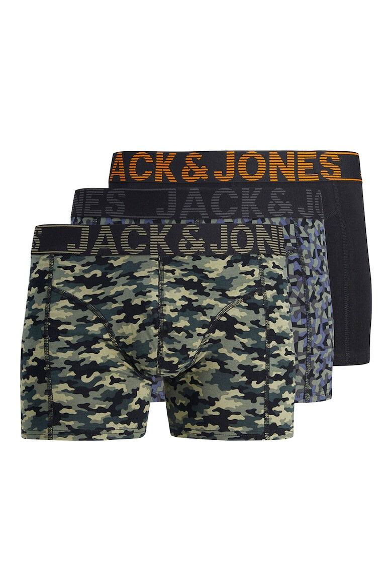 Jack & Jones Боксерки с лого 3 чифта - Pepit.bg