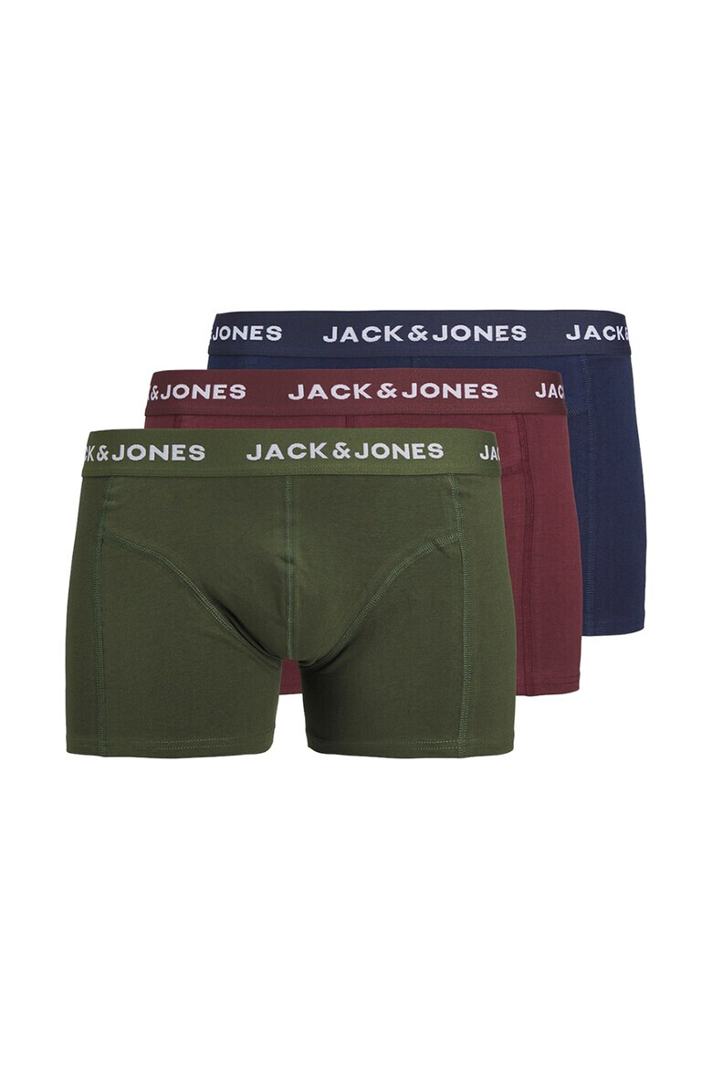 Jack  Jones Боксерки с лого - 3 чифта - Pepit.bg