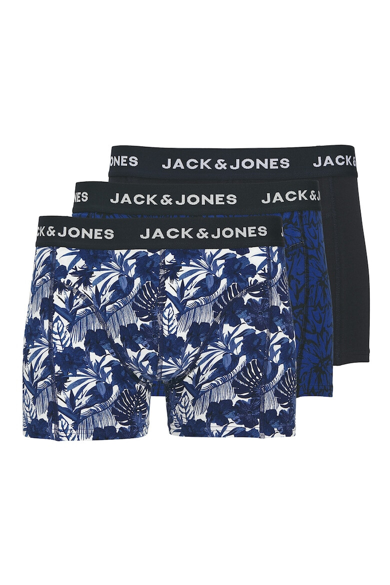 Jack  Jones Боксерки с лого - 3 чифта - Pepit.bg