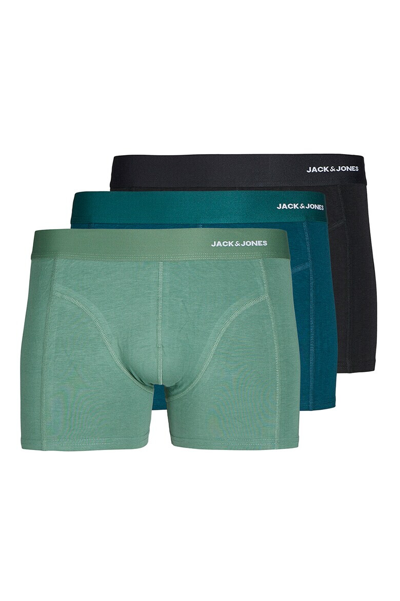 Jack  Jones Боксерки с лого - 3 чифта - Pepit.bg