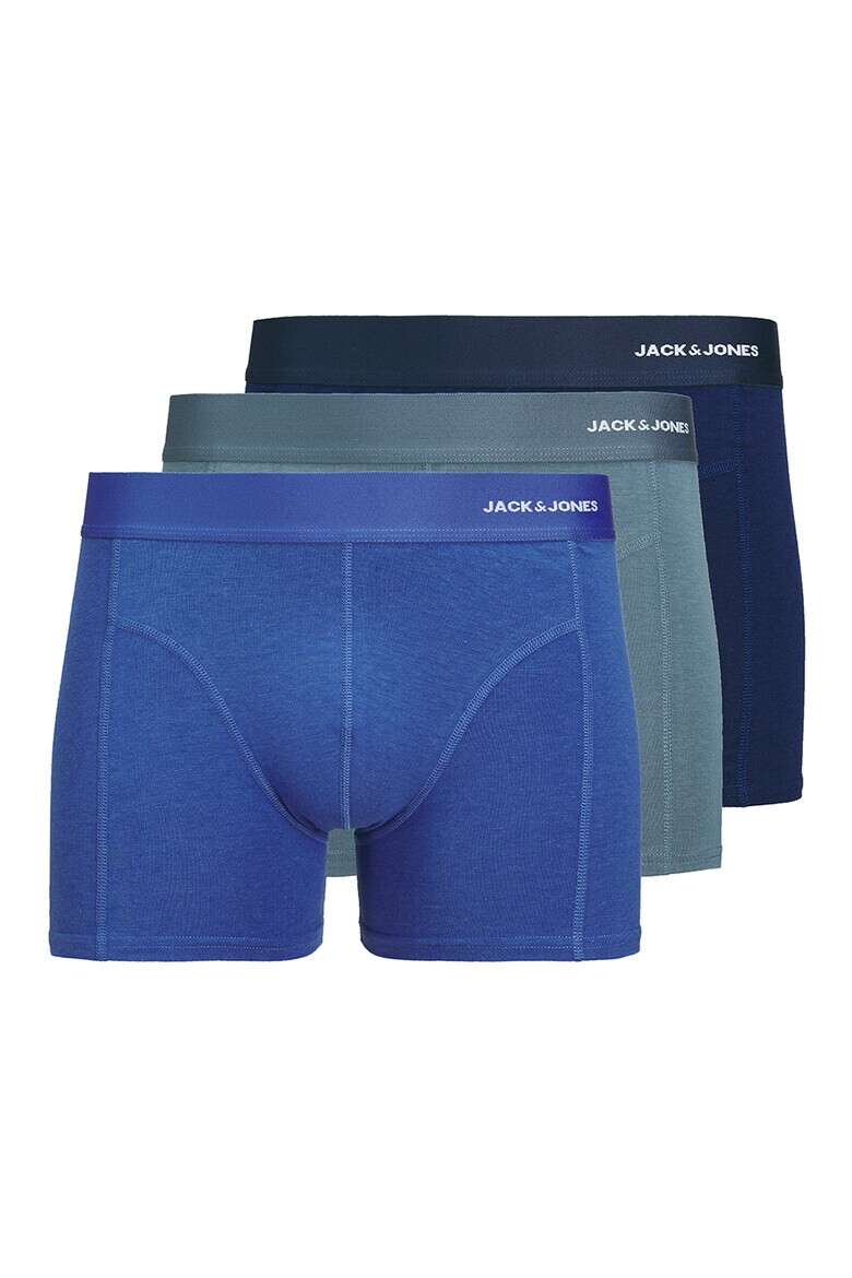 Jack  Jones Боксерки с лого - 3 чифта - Pepit.bg