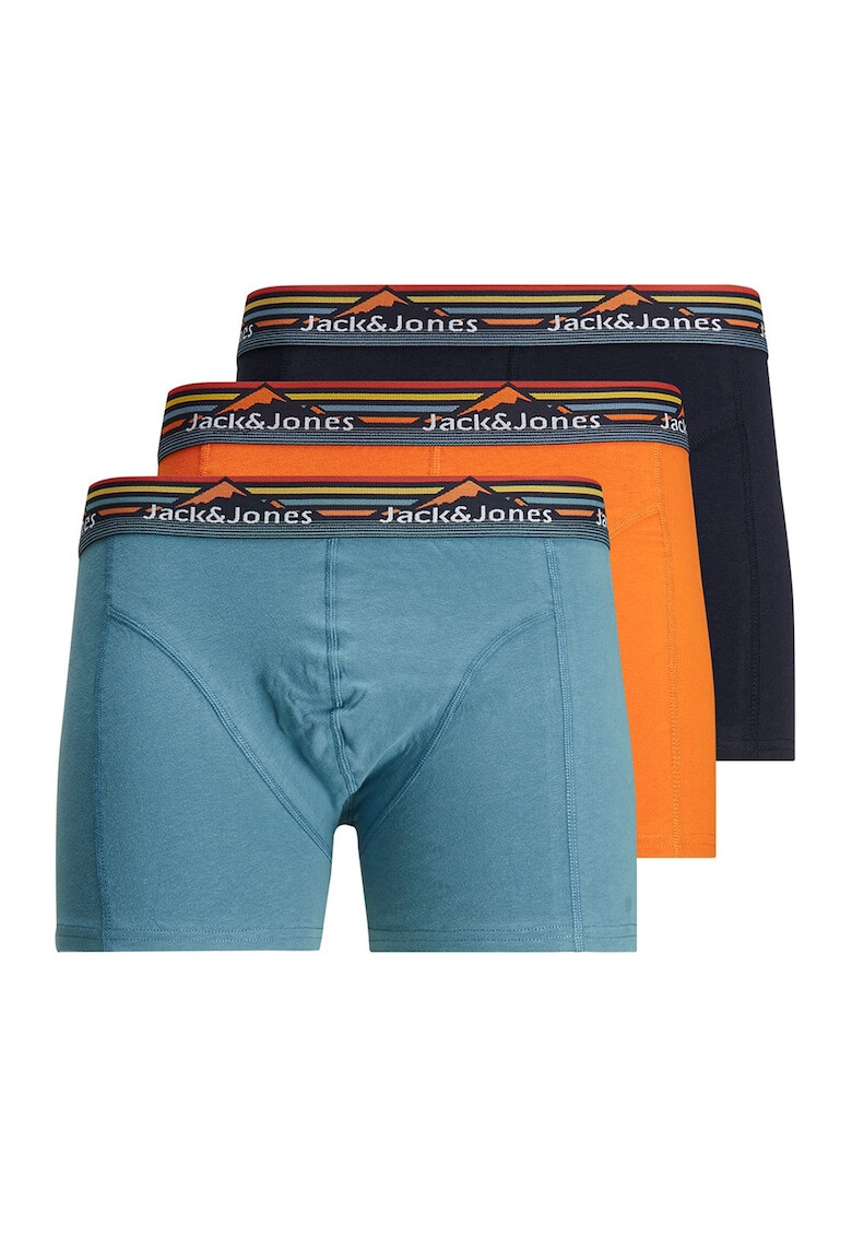 Jack&Jones Боксерки с лого - 3 чифта - Pepit.bg