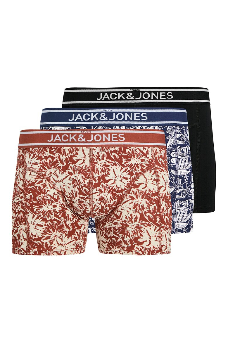 Jack  Jones Боксерки с лого - 3 чифта - Pepit.bg