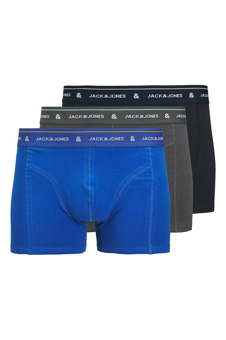 Jack  Jones Боксерки с лого - 3 чифта - Pepit.bg