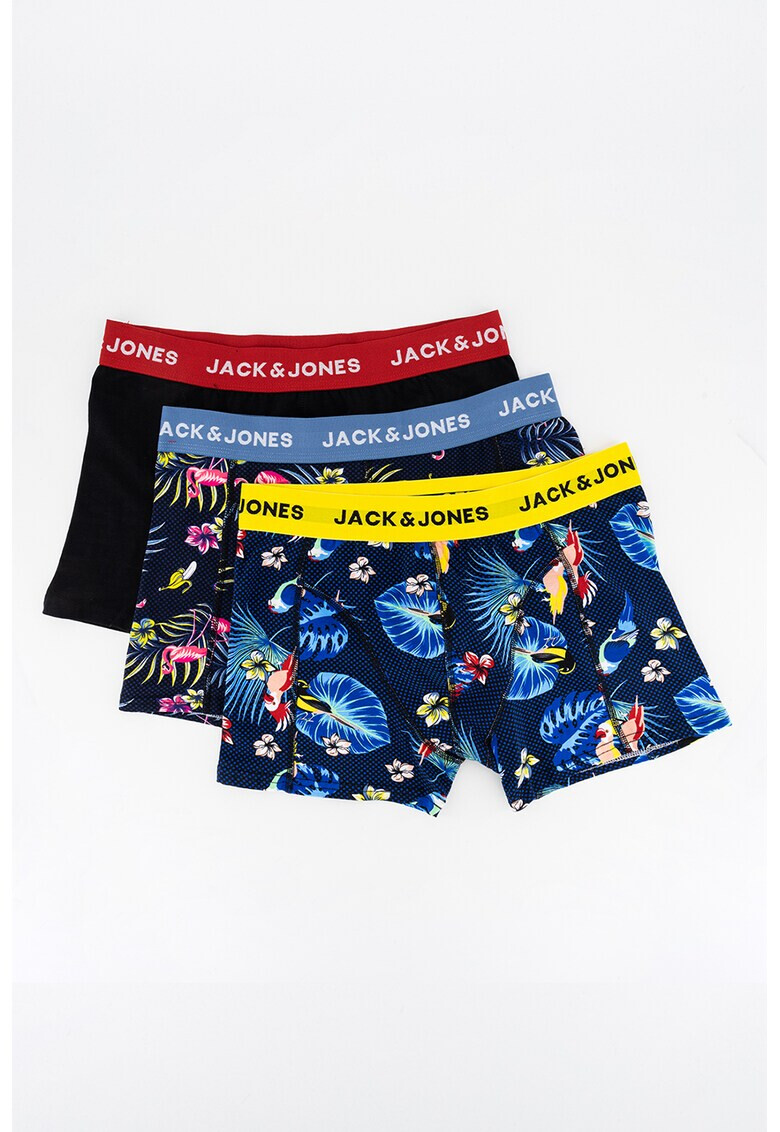 Jack & Jones Боксерки с лого - 3 чифта - Pepit.bg