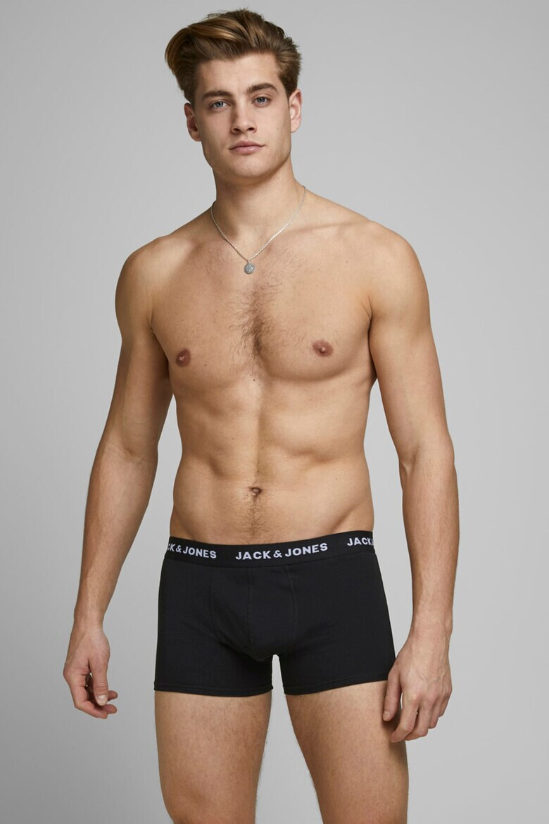 Jack  Jones Боксерки с лого - 5 чифта - Pepit.bg