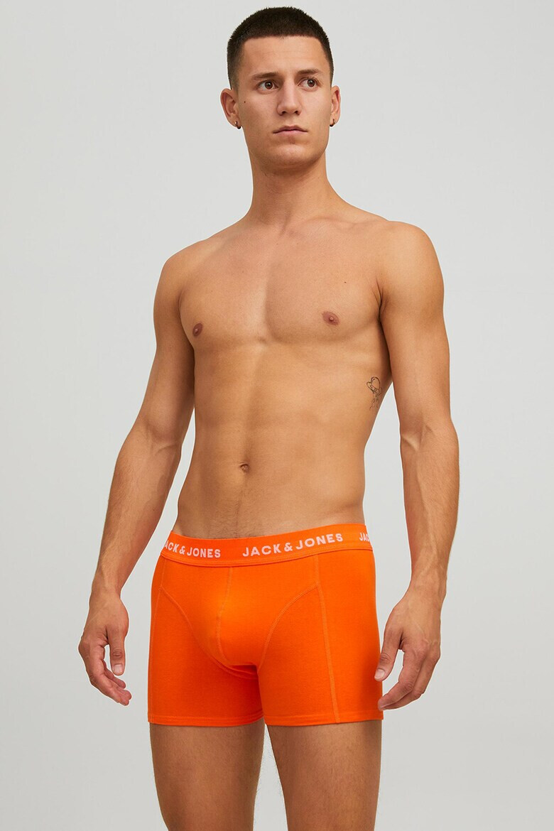 Jack & Jones Боксерки с лого - 5 чифта - Pepit.bg