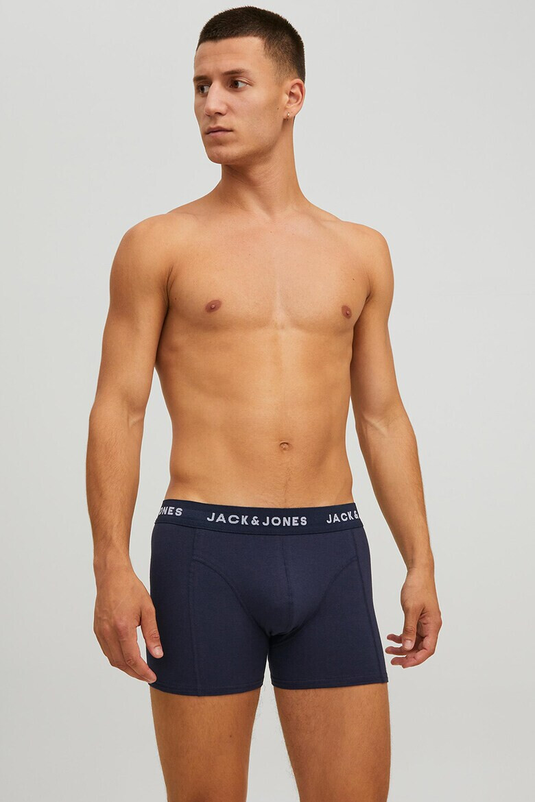Jack & Jones Боксерки с лого - 5 чифта - Pepit.bg
