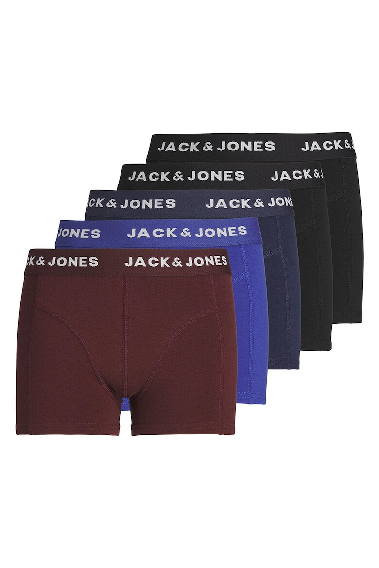 Jack & Jones Боксерки с лого - 5 чифта - Pepit.bg