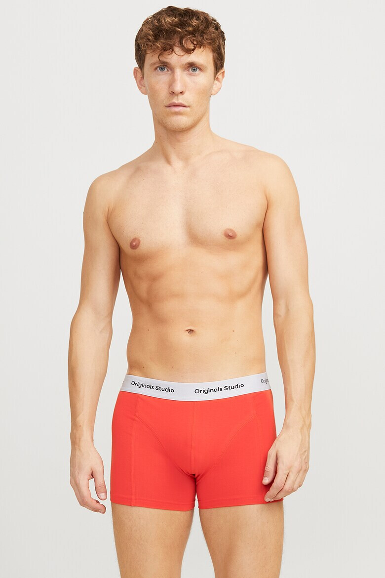 Jack  Jones Боксерки с лого - 5 чифта - Pepit.bg