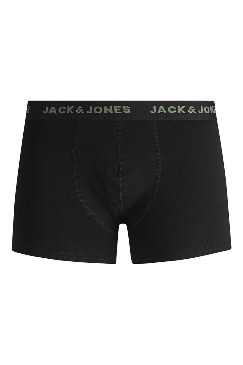 Jack  Jones Боксерки с лого - 7 чифта - Черен - Pepit.bg