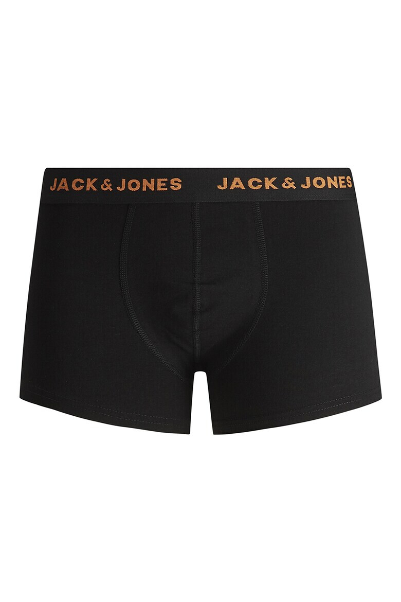 Jack  Jones Боксерки с лого - 7 чифта - Черен - Pepit.bg