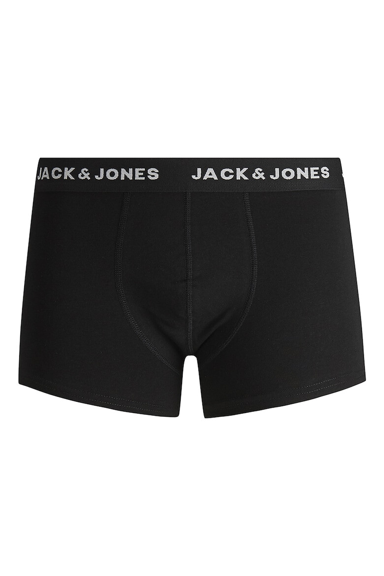 Jack  Jones Боксерки с лого - 7 чифта - Черен - Pepit.bg
