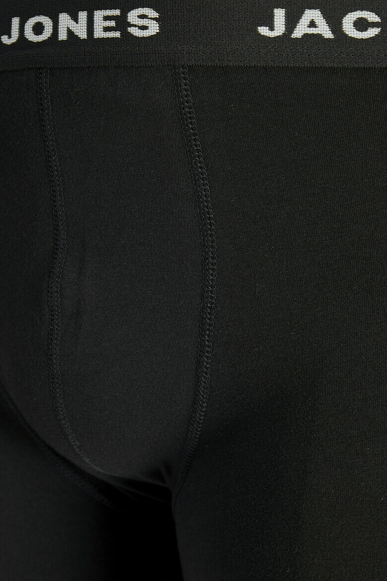Jack  Jones Боксерки с лого - 7 чифта - Черен - Pepit.bg