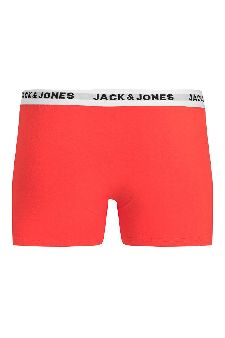 Jack & Jones Боксерки с лого на талията - 5 чифта - Pepit.bg