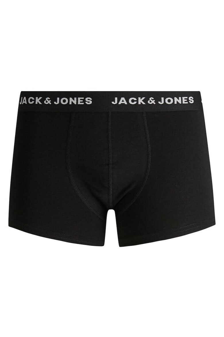 Jack  Jones Боксерки с лого на талията - 7 чифта - Черен - Pepit.bg