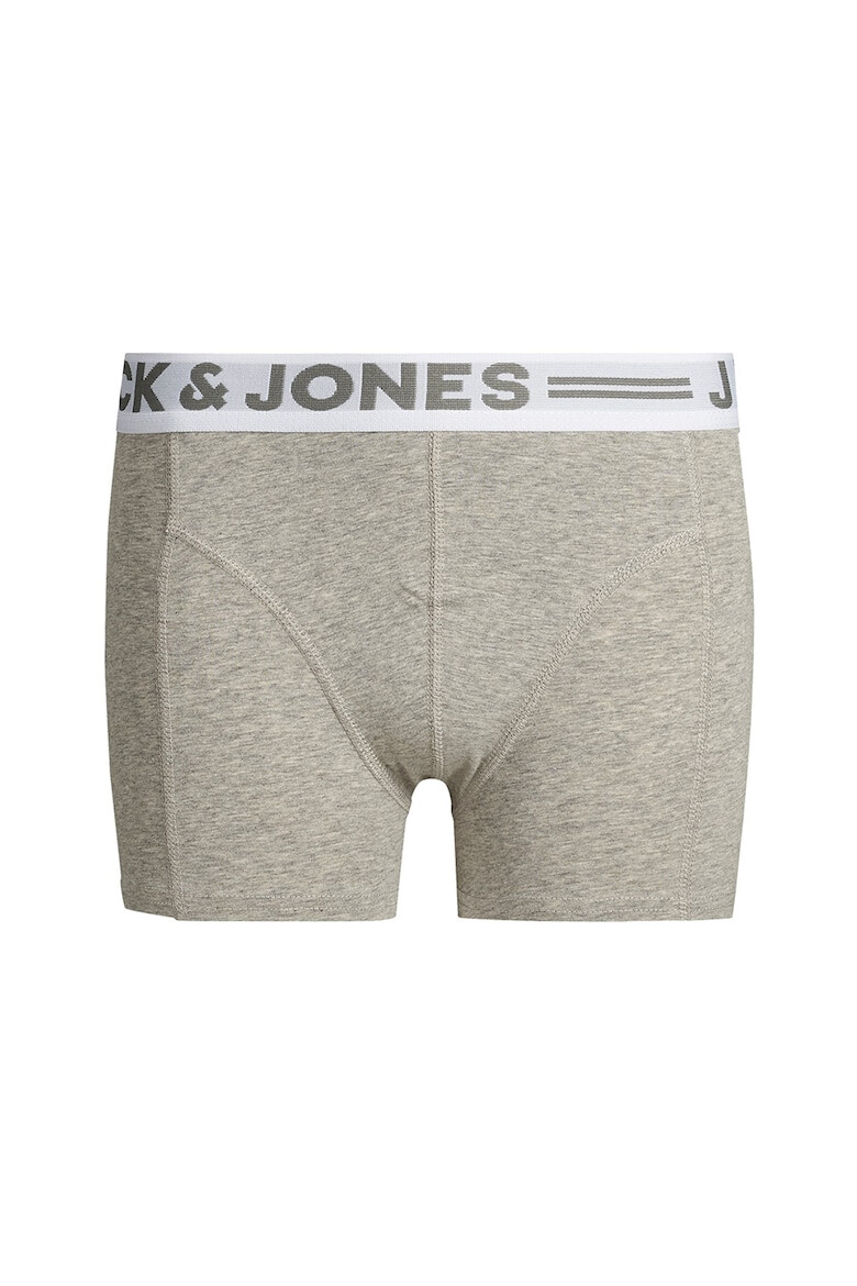 Jack  Jones Боксерки с лого Sense - 3 чифта - Pepit.bg