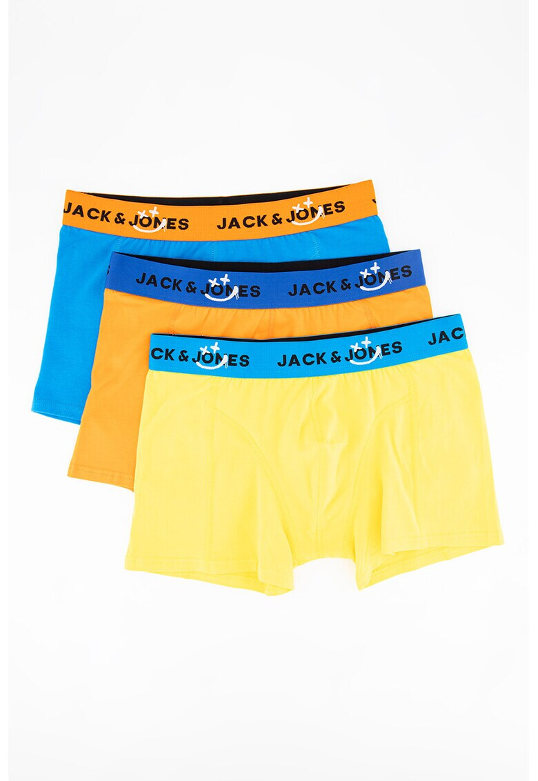 Jack & Jones Jack&Jones Боксерки с памук - 3 чифта - Pepit.bg