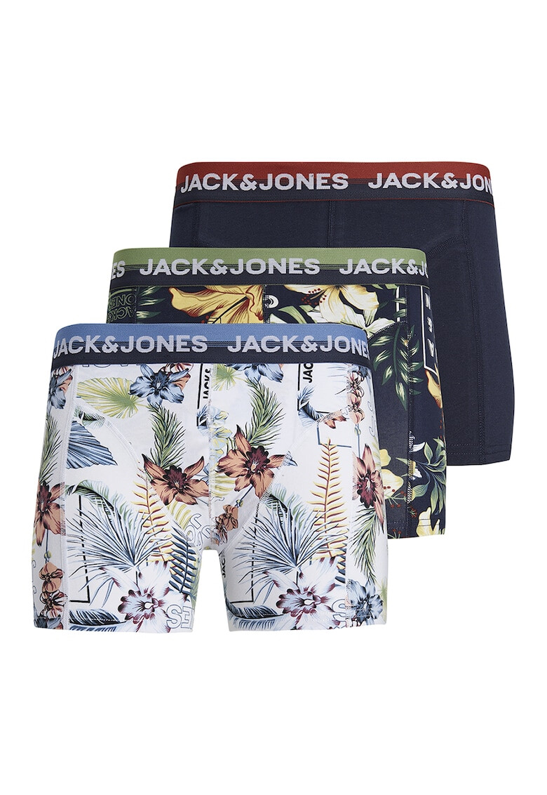 Jack & Jones Боксерки с памук - 3 чифта - Pepit.bg