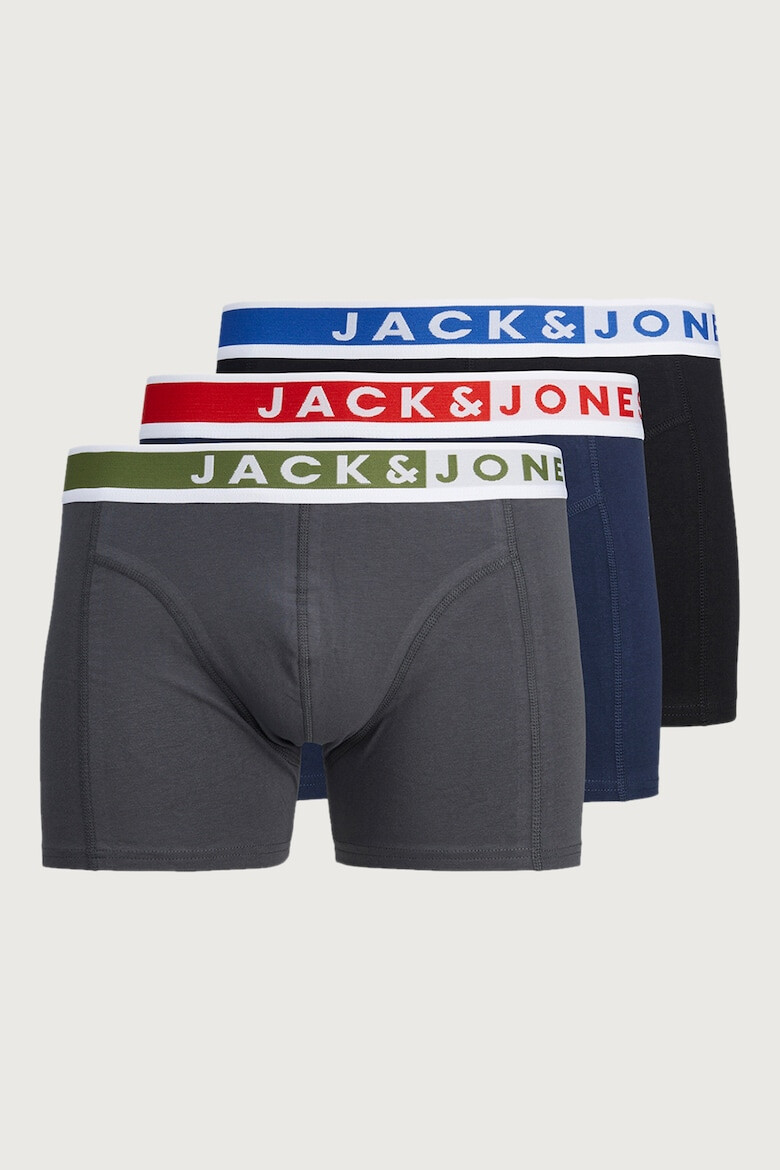 Jack & Jones Боксерки с памук - 3 чифта - Pepit.bg